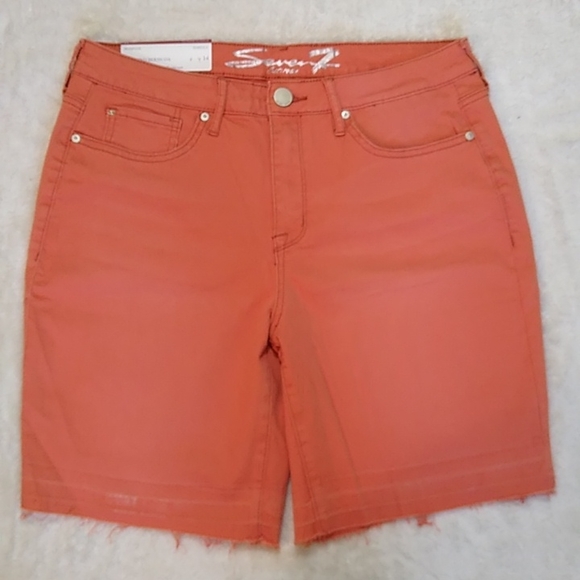 Seven7 Pants - New Seven7 Bermuda Shorts size 14 Stretch